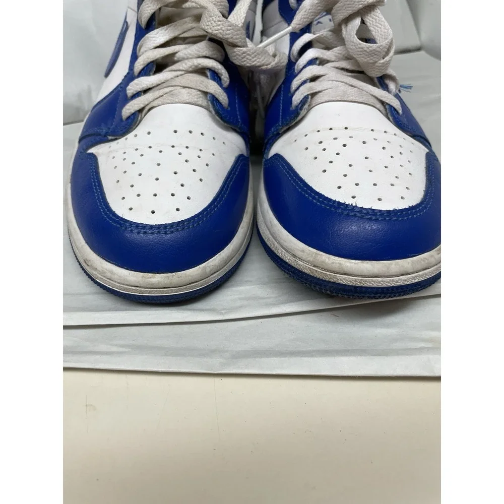 Air Jordan 1 Mid Kentucky Storm Blue Size 8.5
